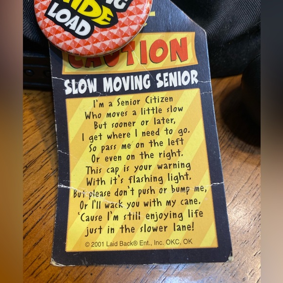 Slow moving senior merchandise. Hat with horn, glasses, & dice. - Picture 9 of 14